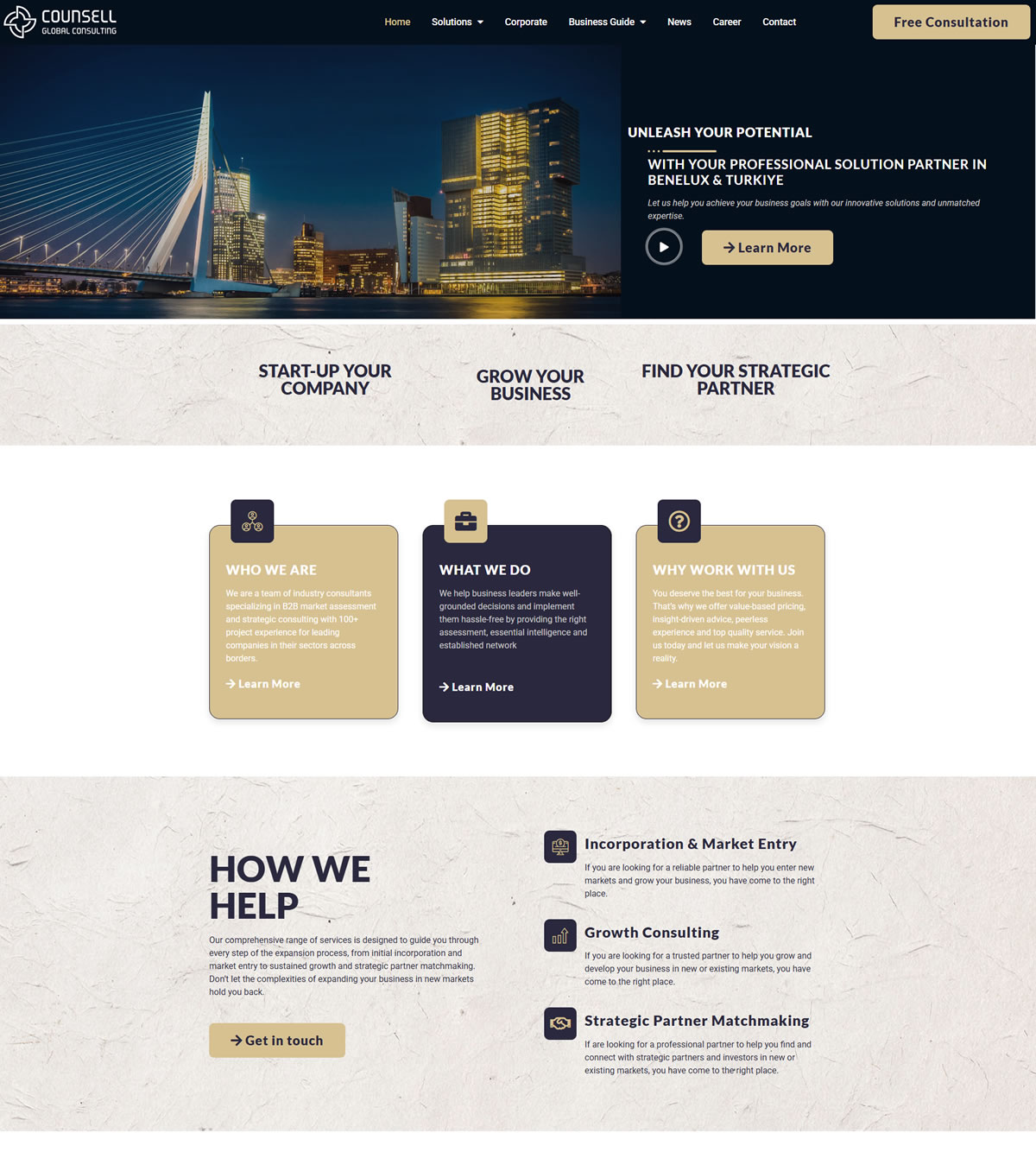 COUNSELL Global – consulting en digitale oplossingen