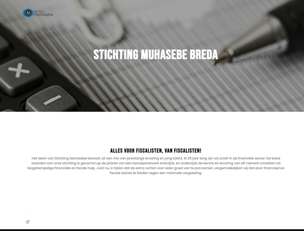 Website ontwerp en ontwikkeling voor Muhasebe.nl – boekhouding & administratie
